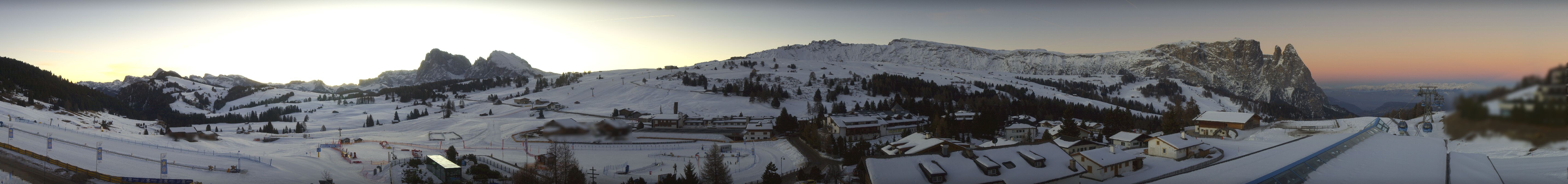 Archiv Foto Webcam Panoramablick Compatsch Seiser Alm
