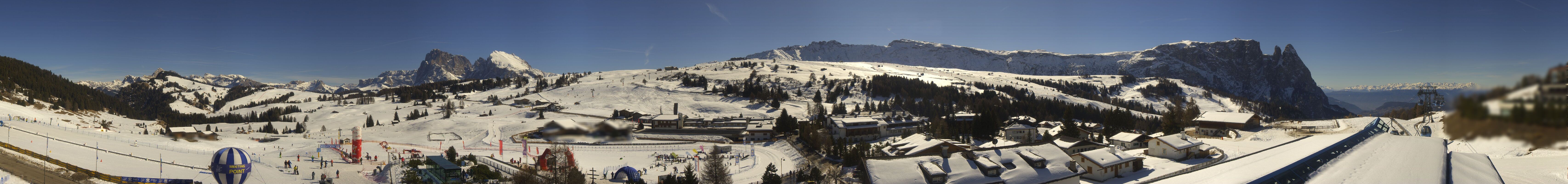 Archiv Foto Webcam Panoramablick Compatsch Seiser Alm