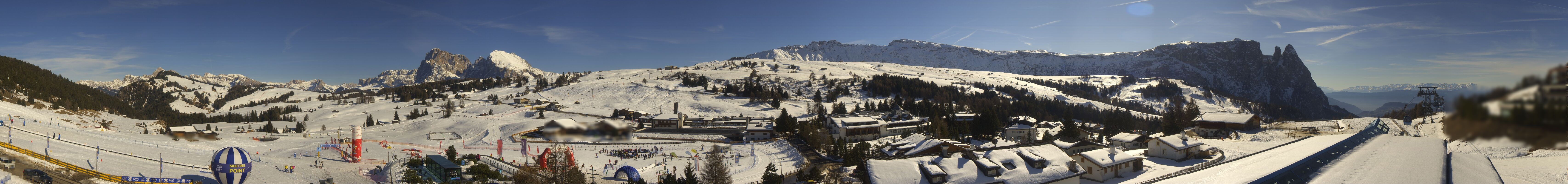 Archiv Foto Webcam Panoramablick Compatsch Seiser Alm