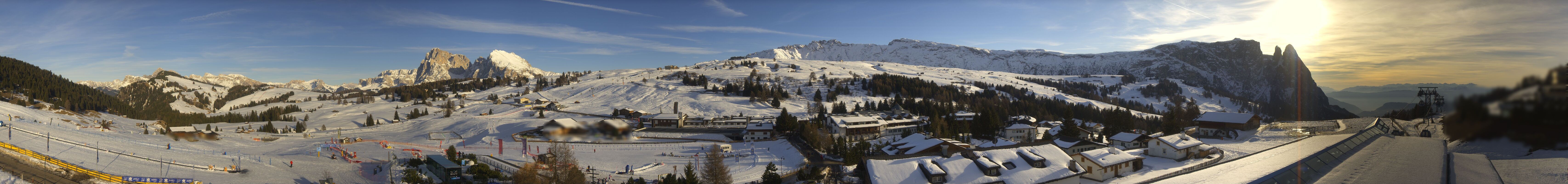 Archiv Foto Webcam Panoramablick Compatsch Seiser Alm