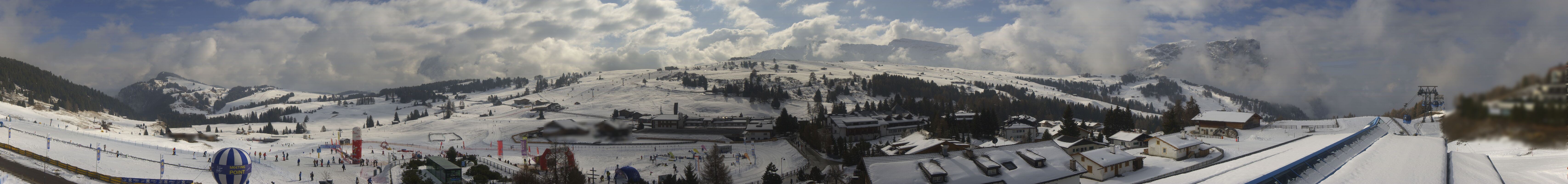 Archiv Foto Webcam Panoramablick Compatsch Seiser Alm