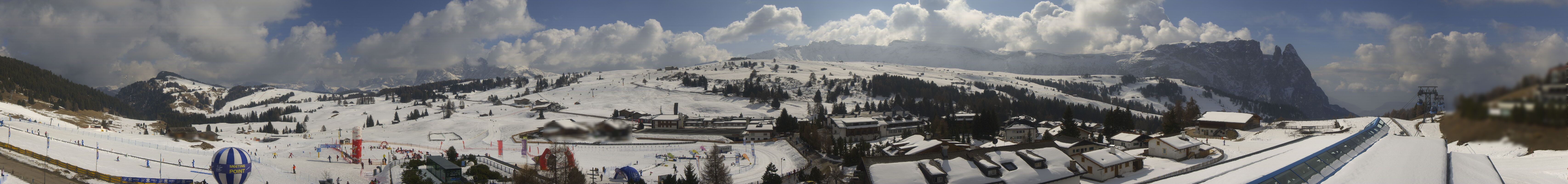 Archiv Foto Webcam Panoramablick Compatsch Seiser Alm
