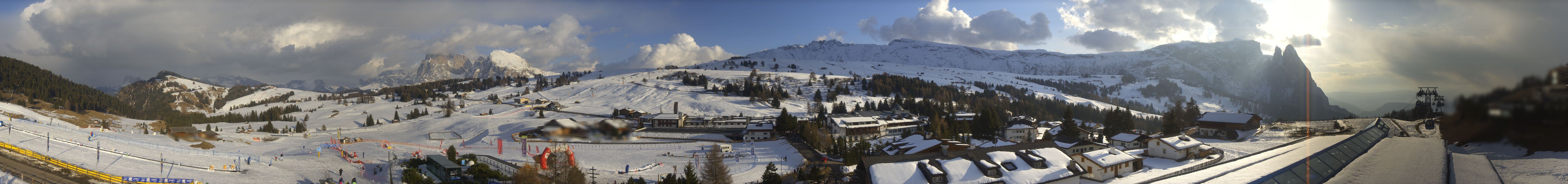 Archiv Foto Webcam Panoramablick Compatsch Seiser Alm
