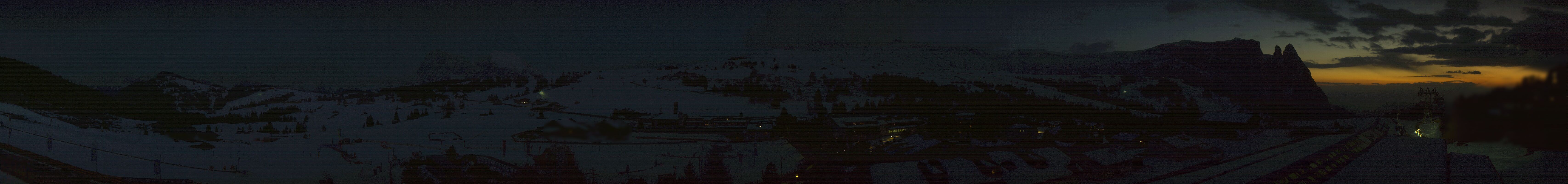 Archiv Foto Webcam Panoramablick Compatsch Seiser Alm