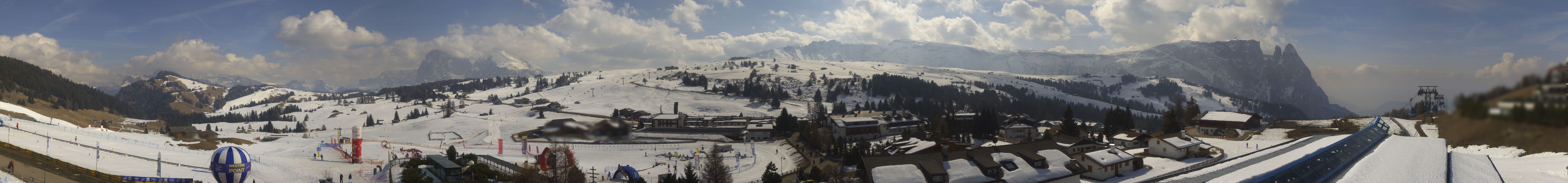 Archiv Foto Webcam Panoramablick Compatsch Seiser Alm