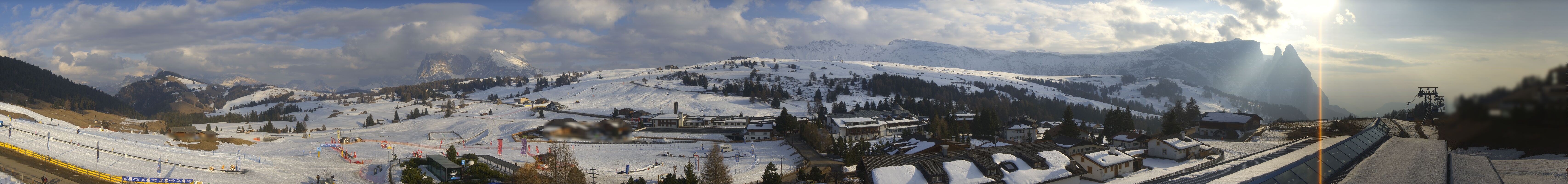 Archiv Foto Webcam Panoramablick Compatsch Seiser Alm