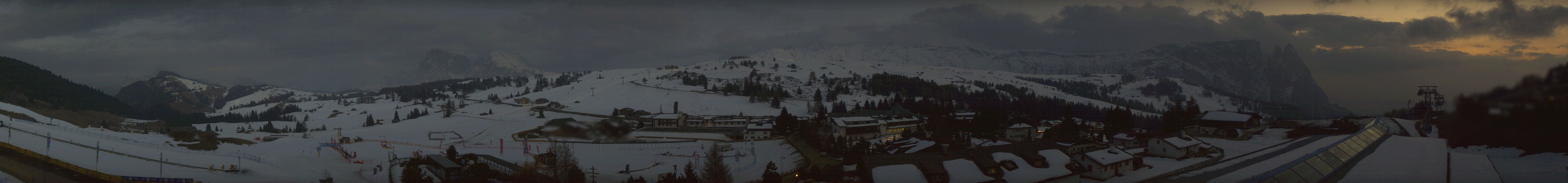 Archiv Foto Webcam Panoramablick Compatsch Seiser Alm