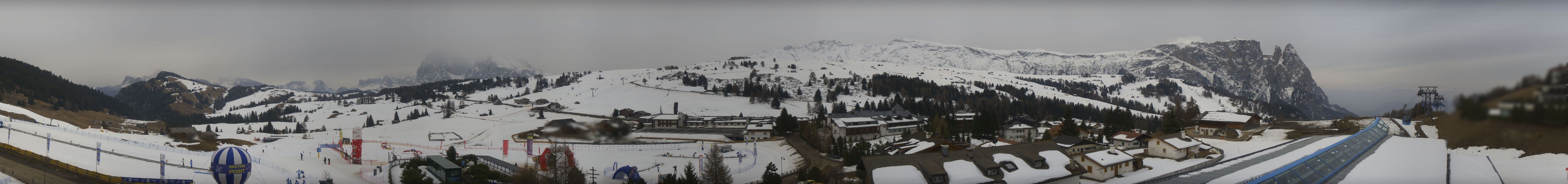 Archiv Foto Webcam Panoramablick Compatsch Seiser Alm