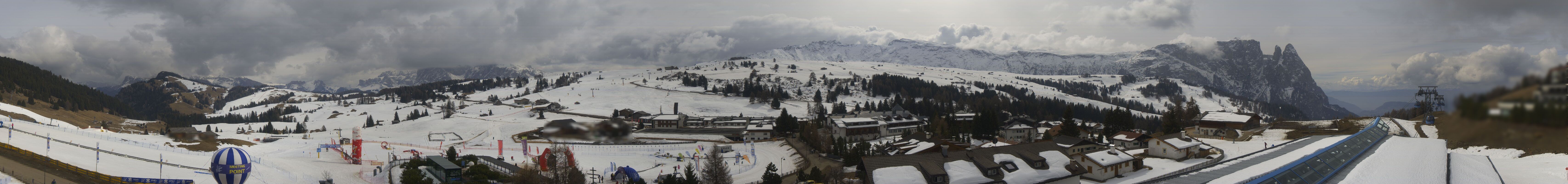 Archiv Foto Webcam Panoramablick Compatsch Seiser Alm
