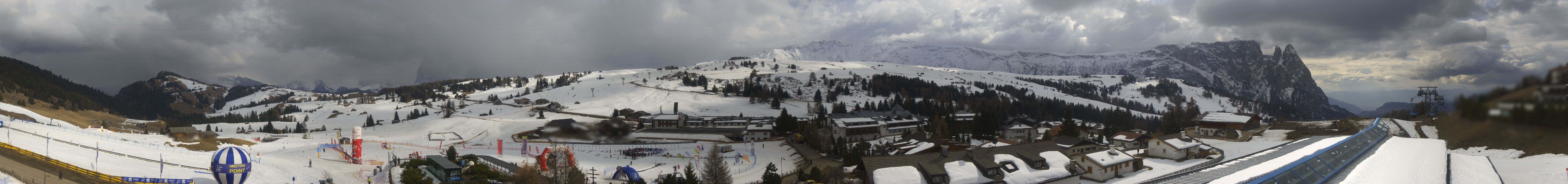 Archiv Foto Webcam Panoramablick Compatsch Seiser Alm