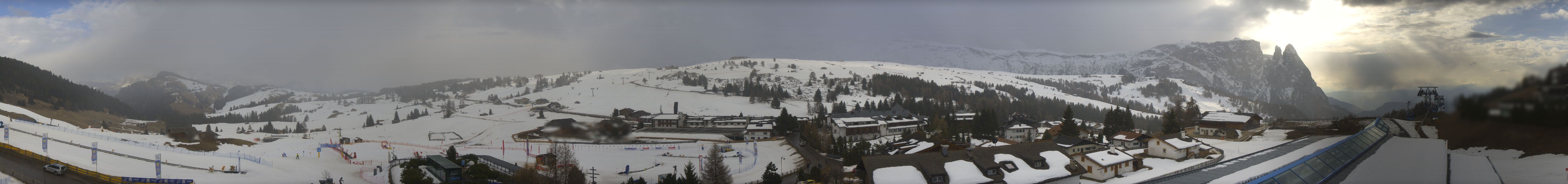 Archiv Foto Webcam Panoramablick Compatsch Seiser Alm