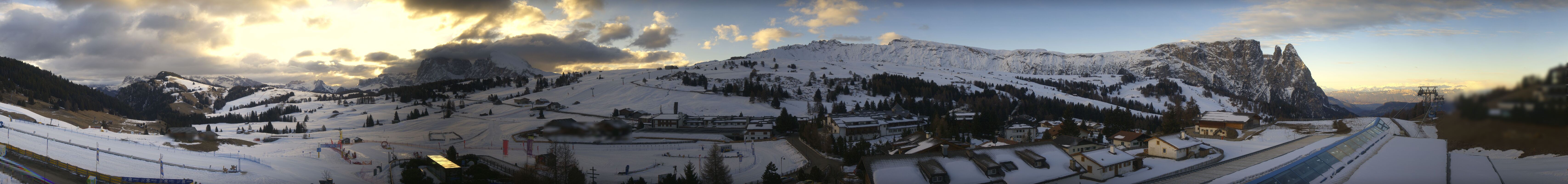 Archiv Foto Webcam Panoramablick Compatsch Seiser Alm