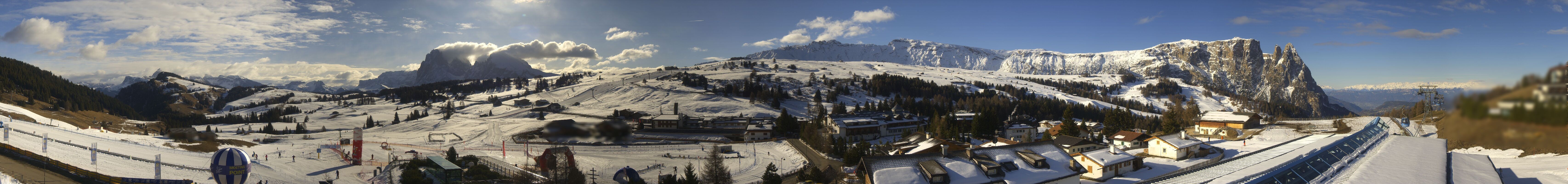 Archiv Foto Webcam Panoramablick Compatsch Seiser Alm