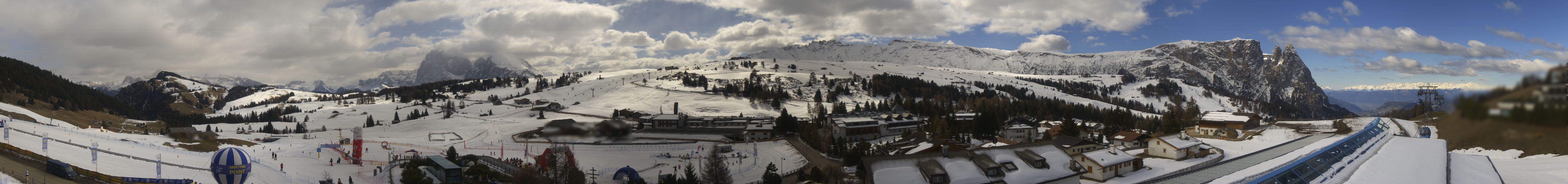 Archiv Foto Webcam Panoramablick Compatsch Seiser Alm