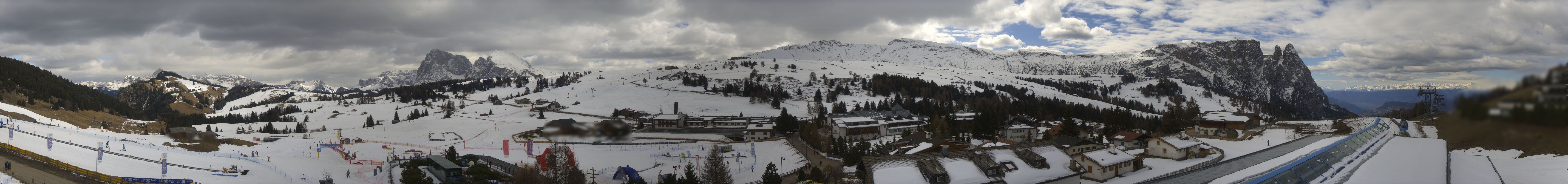 Archiv Foto Webcam Panoramablick Compatsch Seiser Alm
