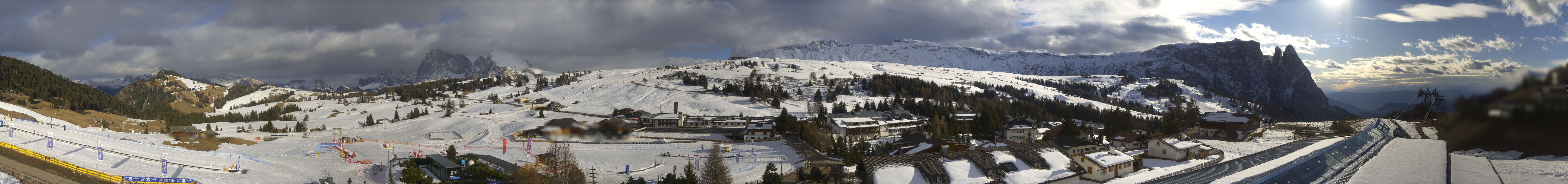 Archiv Foto Webcam Panoramablick Compatsch Seiser Alm