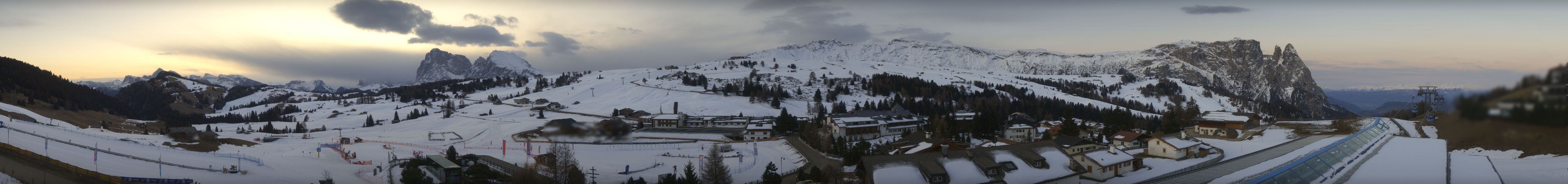 Archiv Foto Webcam Panoramablick Compatsch Seiser Alm