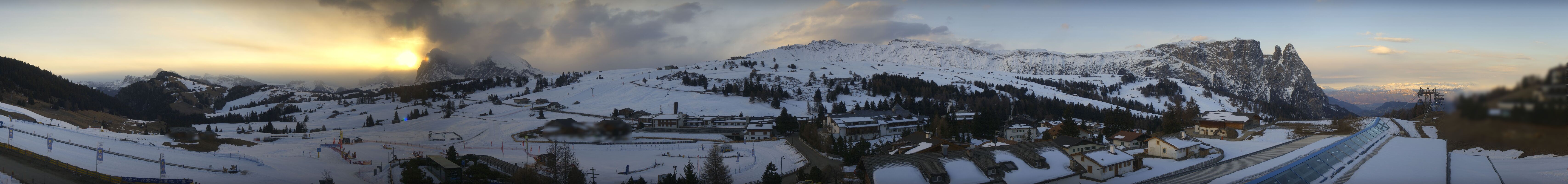 Archiv Foto Webcam Panoramablick Compatsch Seiser Alm