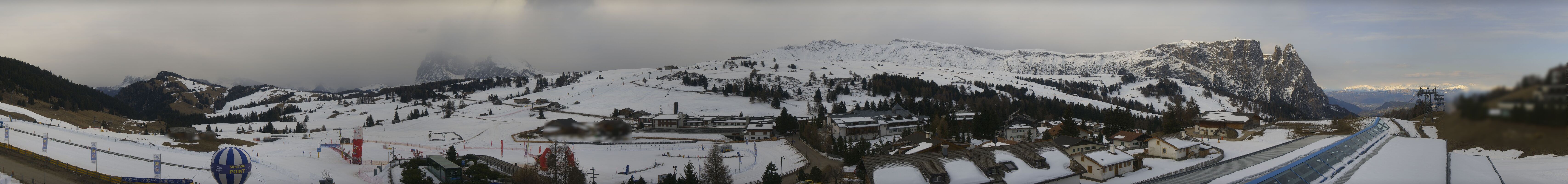 Archiv Foto Webcam Panoramablick Compatsch Seiser Alm
