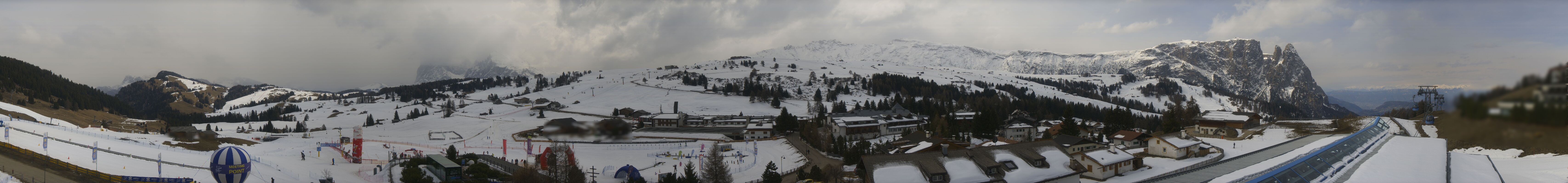Archiv Foto Webcam Panoramablick Compatsch Seiser Alm