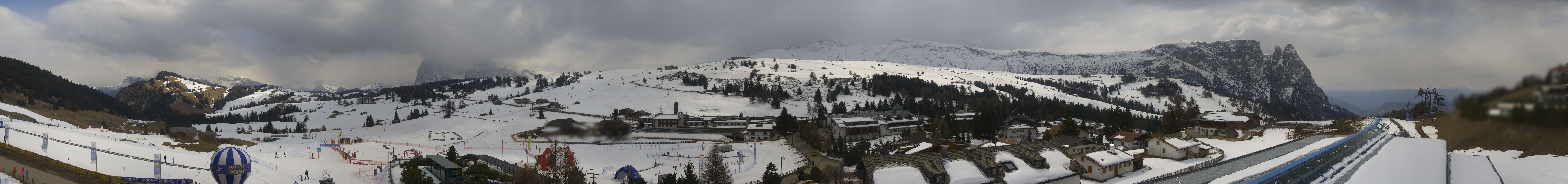 Archiv Foto Webcam Panoramablick Compatsch Seiser Alm