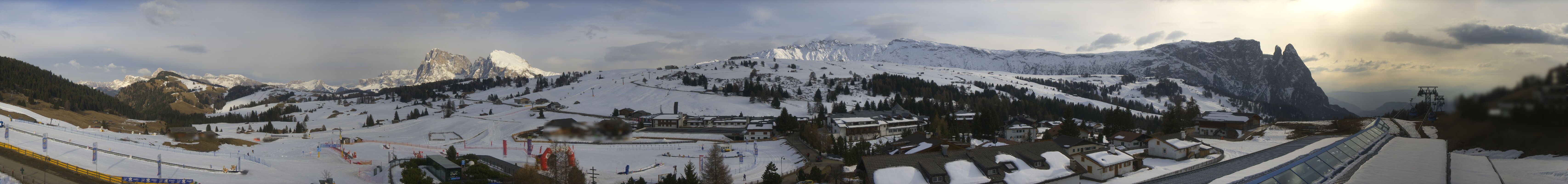 Archiv Foto Webcam Panoramablick Compatsch Seiser Alm