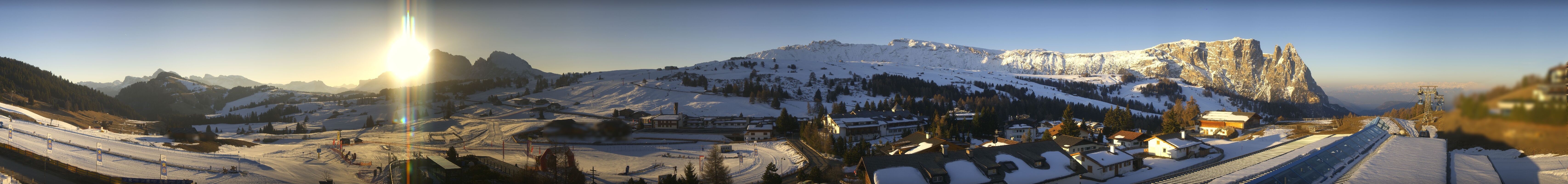 Archiv Foto Webcam Panoramablick Compatsch Seiser Alm