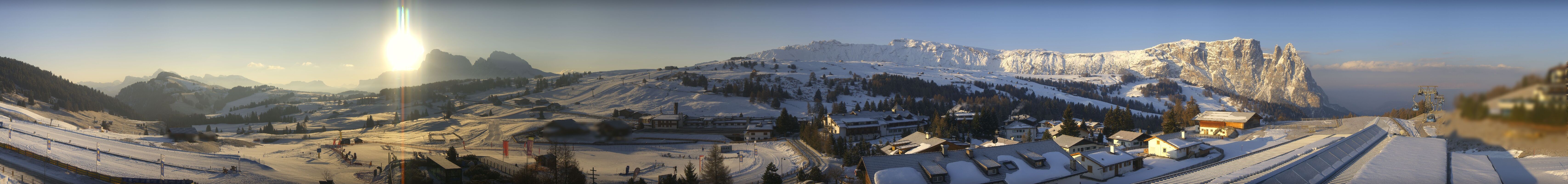 Archiv Foto Webcam Panoramablick Compatsch Seiser Alm