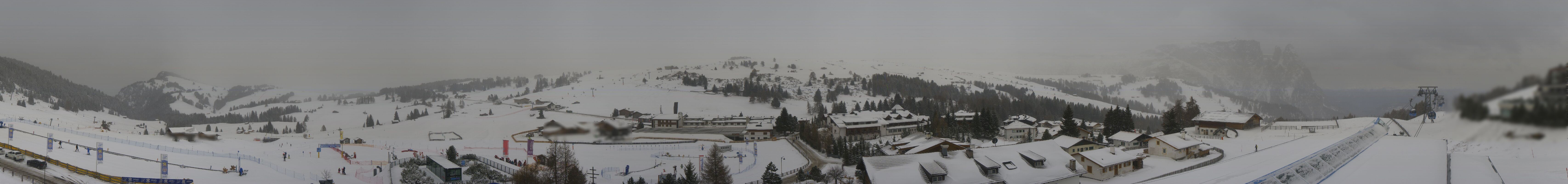 Archiv Foto Webcam Panoramablick Compatsch Seiser Alm