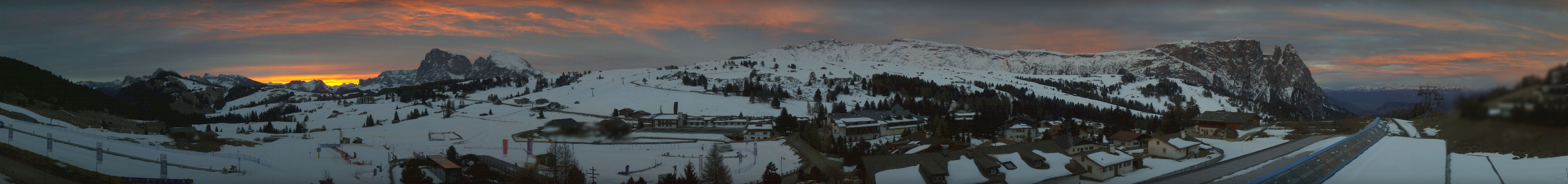 Archiv Foto Webcam Panoramablick Compatsch Seiser Alm