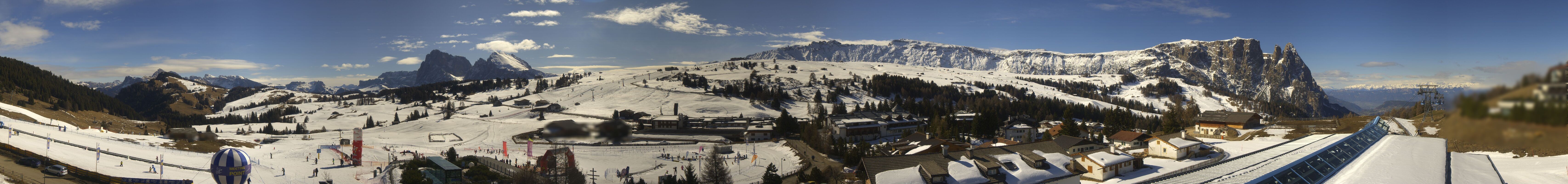 Archiv Foto Webcam Panoramablick Compatsch Seiser Alm
