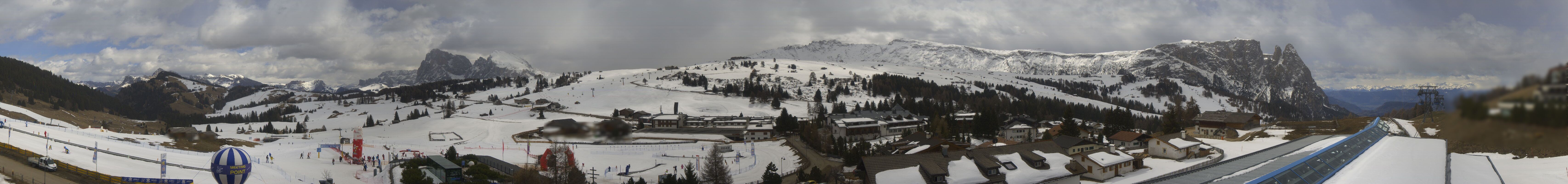 Archiv Foto Webcam Panoramablick Compatsch Seiser Alm
