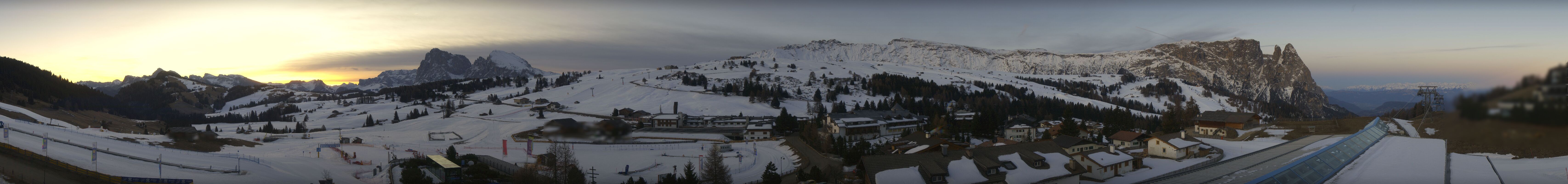 Archiv Foto Webcam Panoramablick Compatsch Seiser Alm