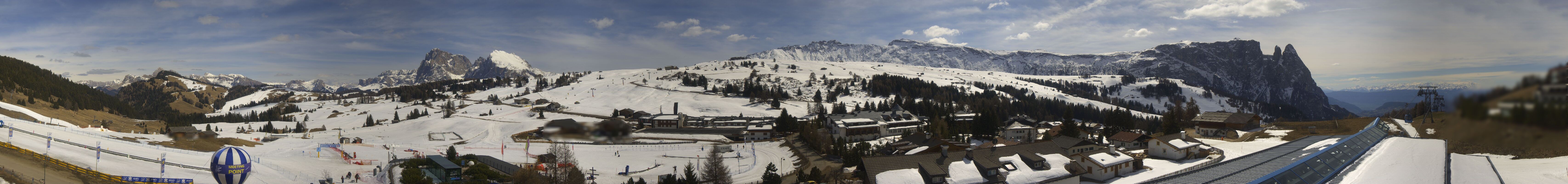 Archiv Foto Webcam Panoramablick Compatsch Seiser Alm
