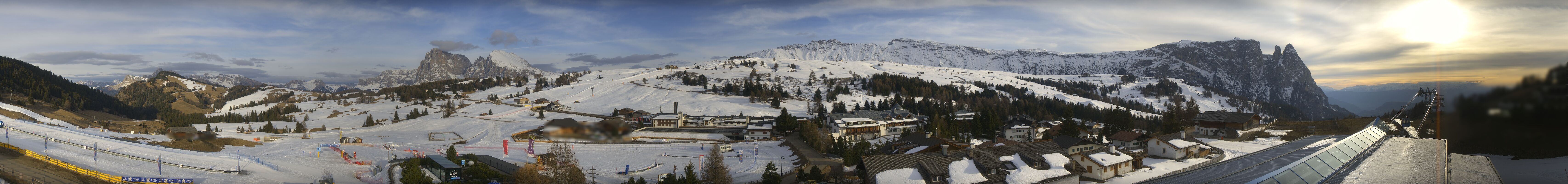 Archiv Foto Webcam Panoramablick Compatsch Seiser Alm