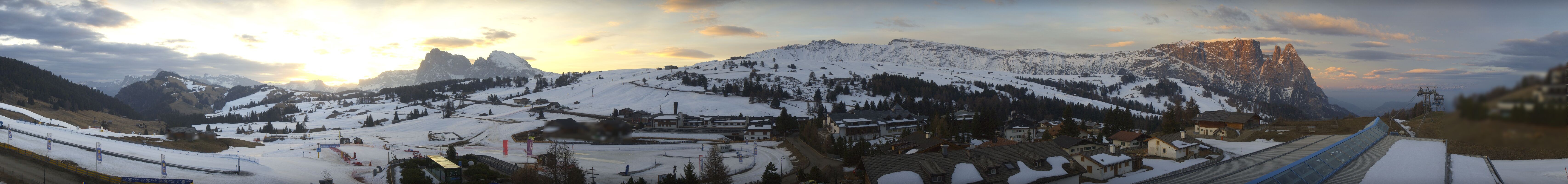 Archiv Foto Webcam Panoramablick Compatsch Seiser Alm