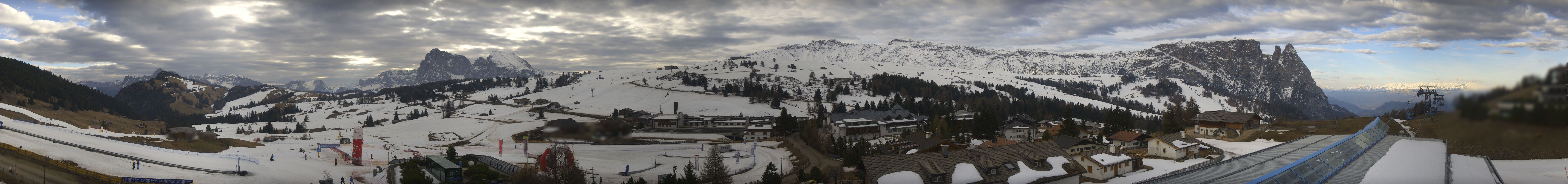 Archiv Foto Webcam Panoramablick Compatsch Seiser Alm