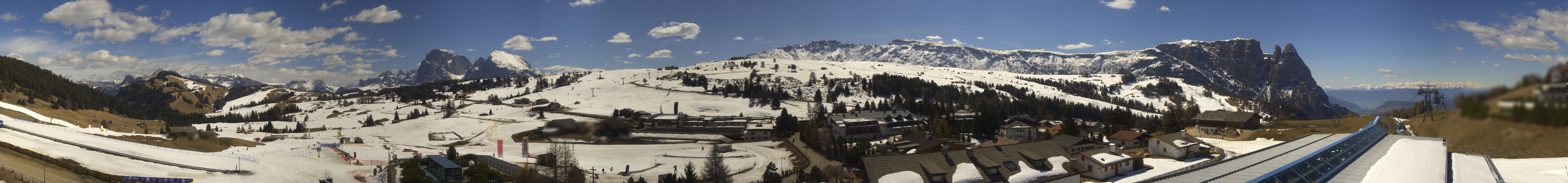 Archiv Foto Webcam Panoramablick Compatsch Seiser Alm