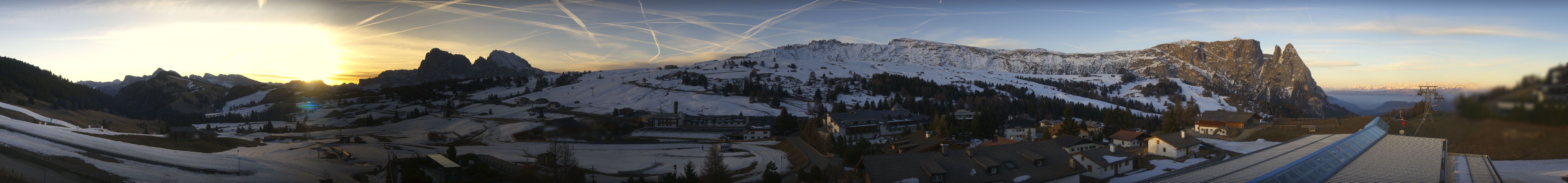 Archiv Foto Webcam Panoramablick Compatsch Seiser Alm