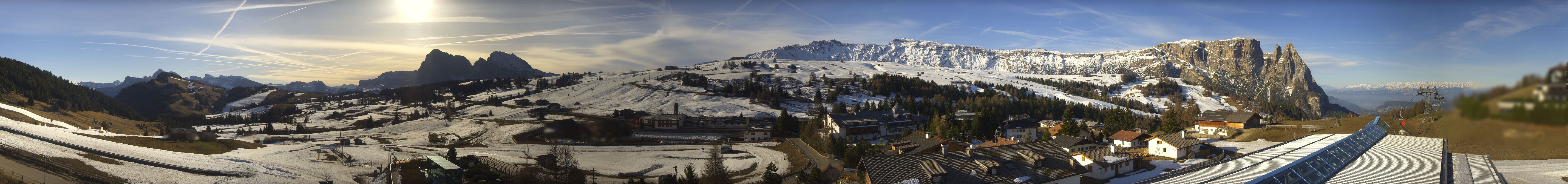 Archiv Foto Webcam Panoramablick Compatsch Seiser Alm