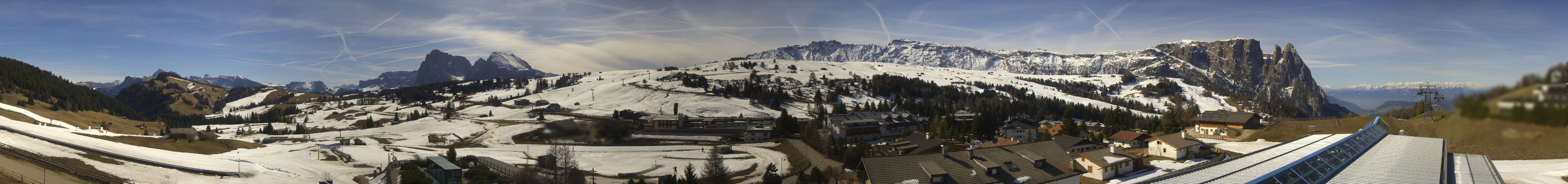 Archiv Foto Webcam Panoramablick Compatsch Seiser Alm