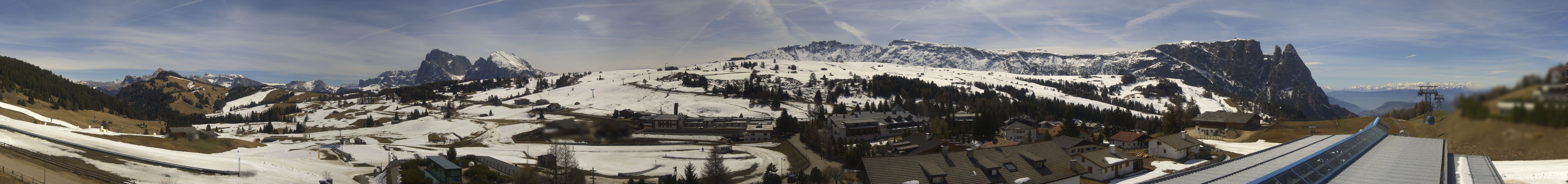 Archiv Foto Webcam Panoramablick Compatsch Seiser Alm