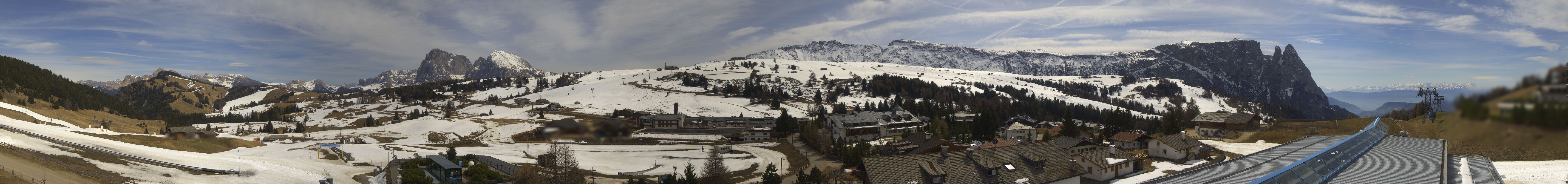 Archiv Foto Webcam Panoramablick Compatsch Seiser Alm