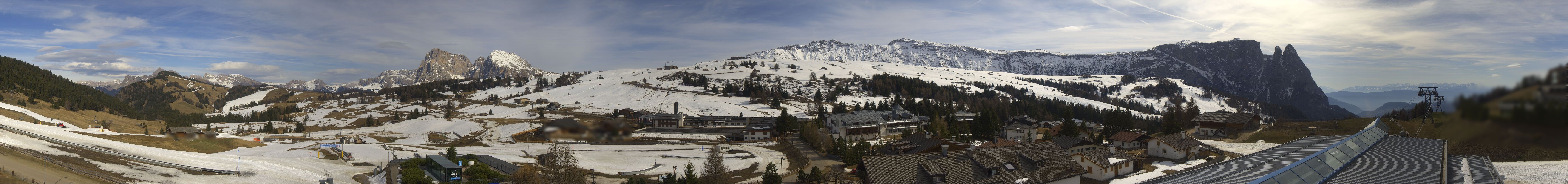 Archiv Foto Webcam Panoramablick Compatsch Seiser Alm
