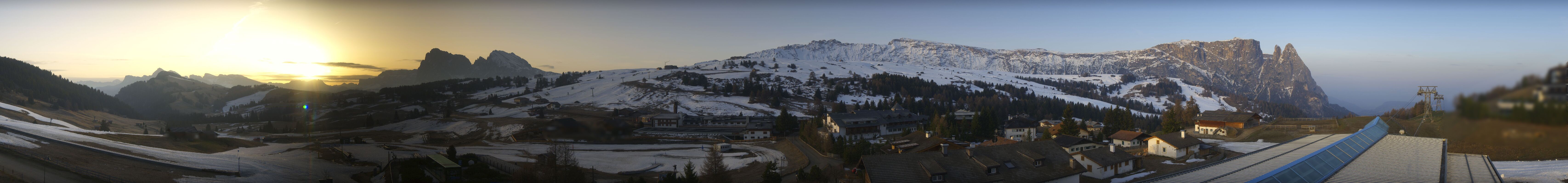 Archiv Foto Webcam Panoramablick Compatsch Seiser Alm