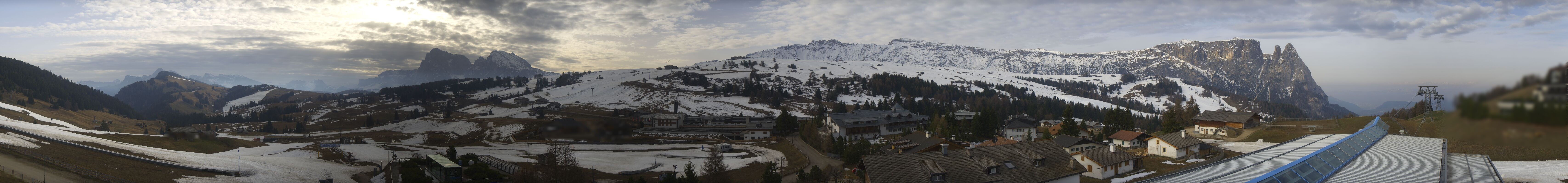 Archiv Foto Webcam Panoramablick Compatsch Seiser Alm