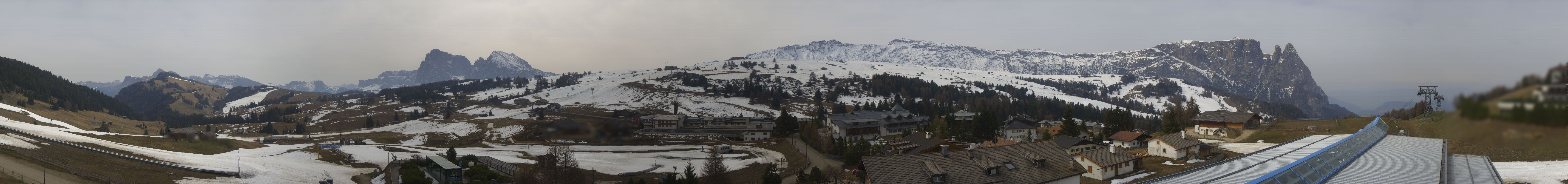 Archiv Foto Webcam Panoramablick Compatsch Seiser Alm