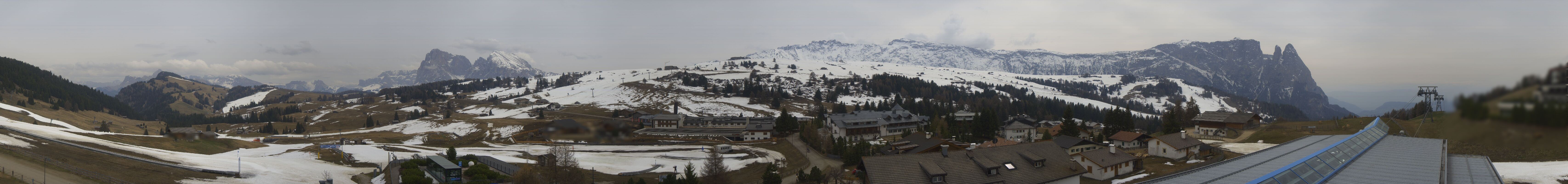 Archiv Foto Webcam Panoramablick Compatsch Seiser Alm