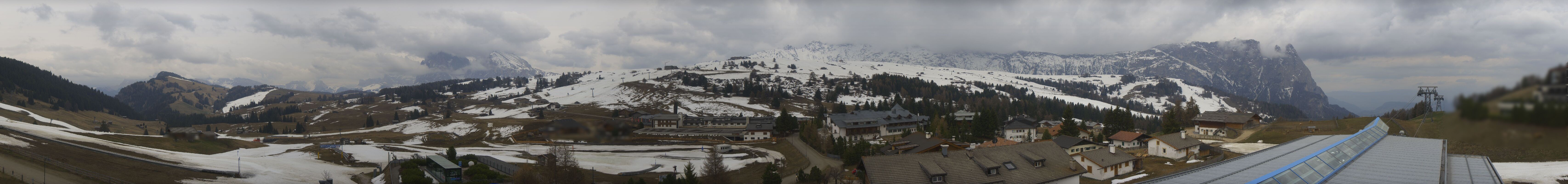 Archiv Foto Webcam Panoramablick Compatsch Seiser Alm