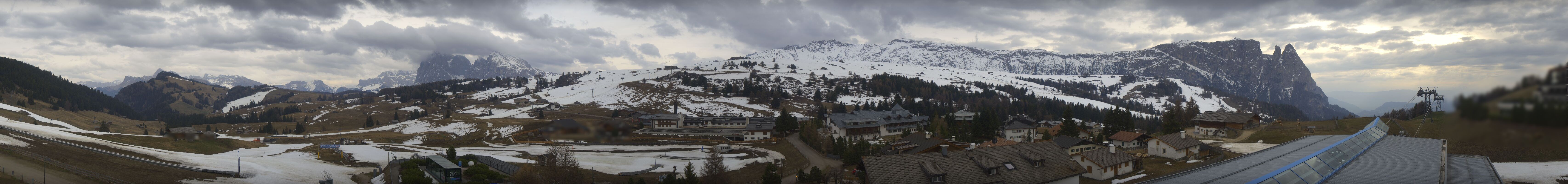 Archiv Foto Webcam Panoramablick Compatsch Seiser Alm